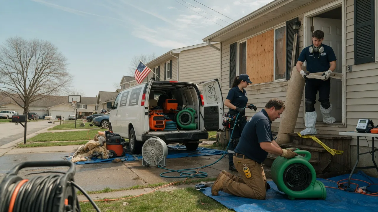 Water Damage Restoration in Yukon, PA near me